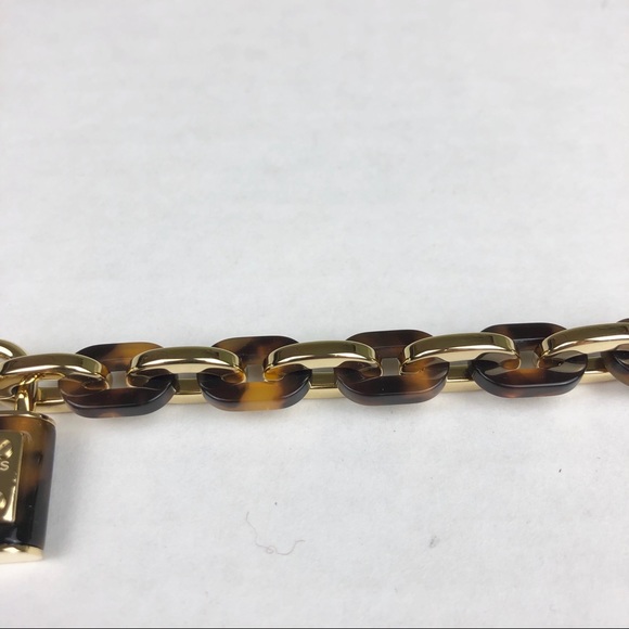 Michael Kors Brilliance Padlock Chunky Bracelet - Picture 7 of 7